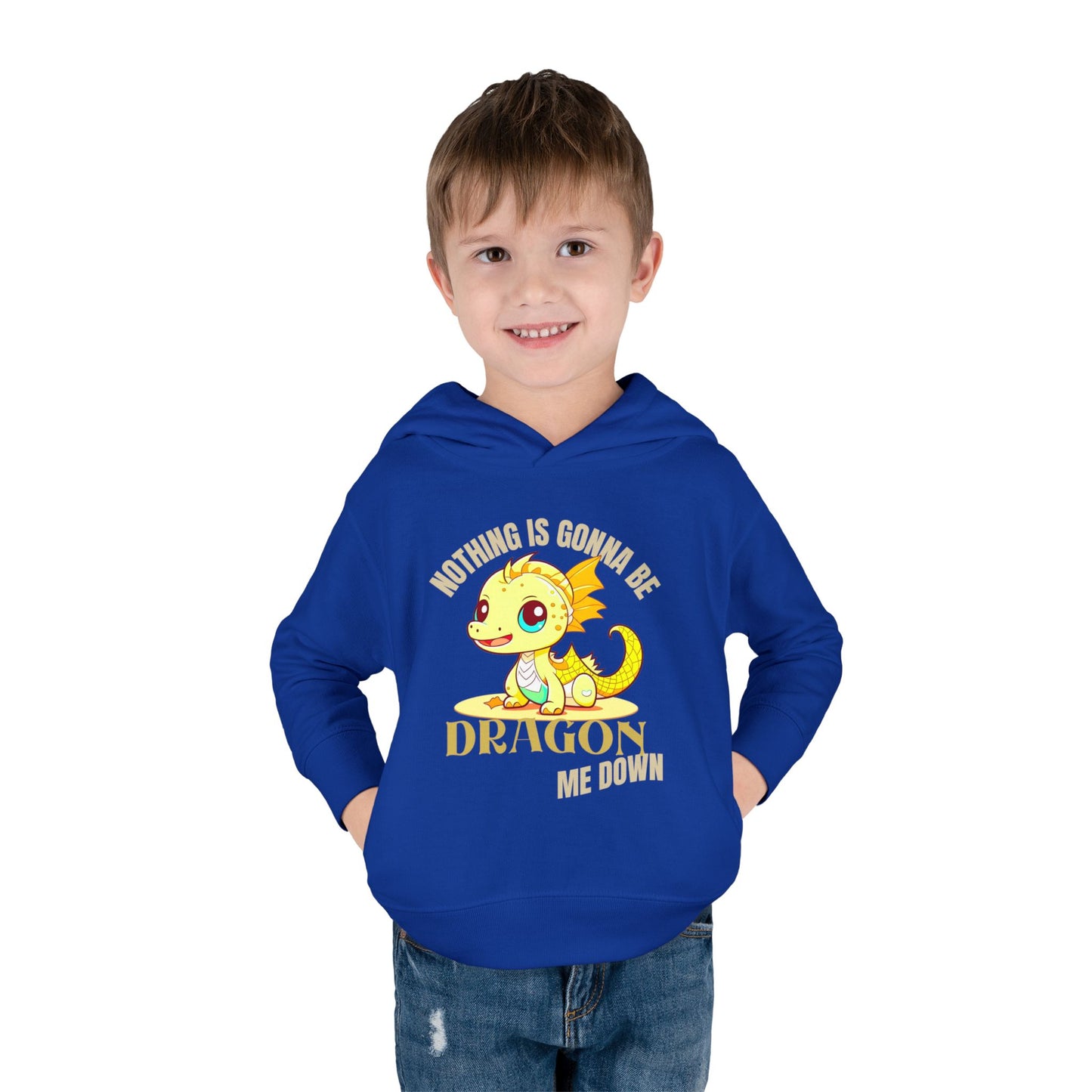 Toddler Dragon Hoodie, Boys or Girls Cute Dragon Fleece Pullover