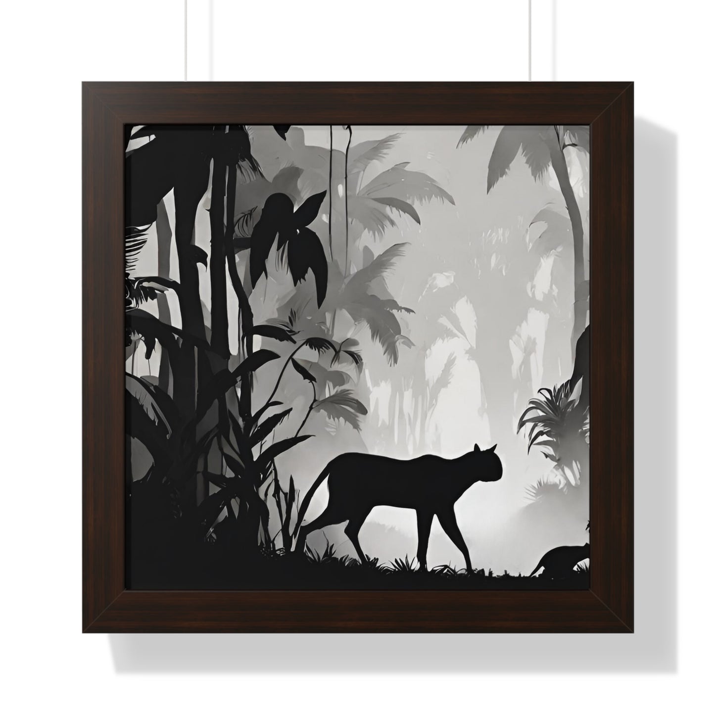 Animal Wall Art, Cheetah Picture, Leopard Print, Wild Animal Print, Predator Shadow Wall Hanging, Jungle Image, Living Room Poster, Scenery