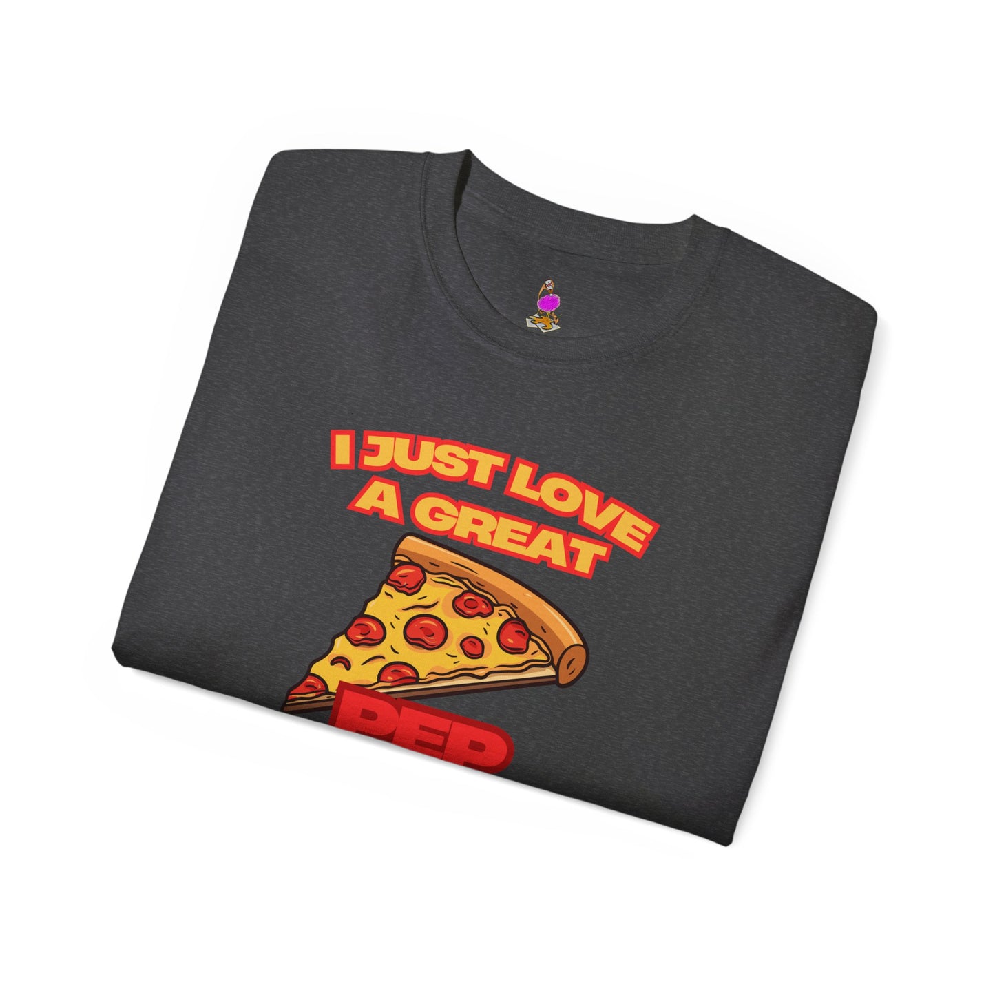 Pizza Lover Unisex T-Shirt, Funny Pepperoni Pizza Tee, Foodie Graphic Shirt, Gift for Pizza Fans, Humorous Pizza Slice Top