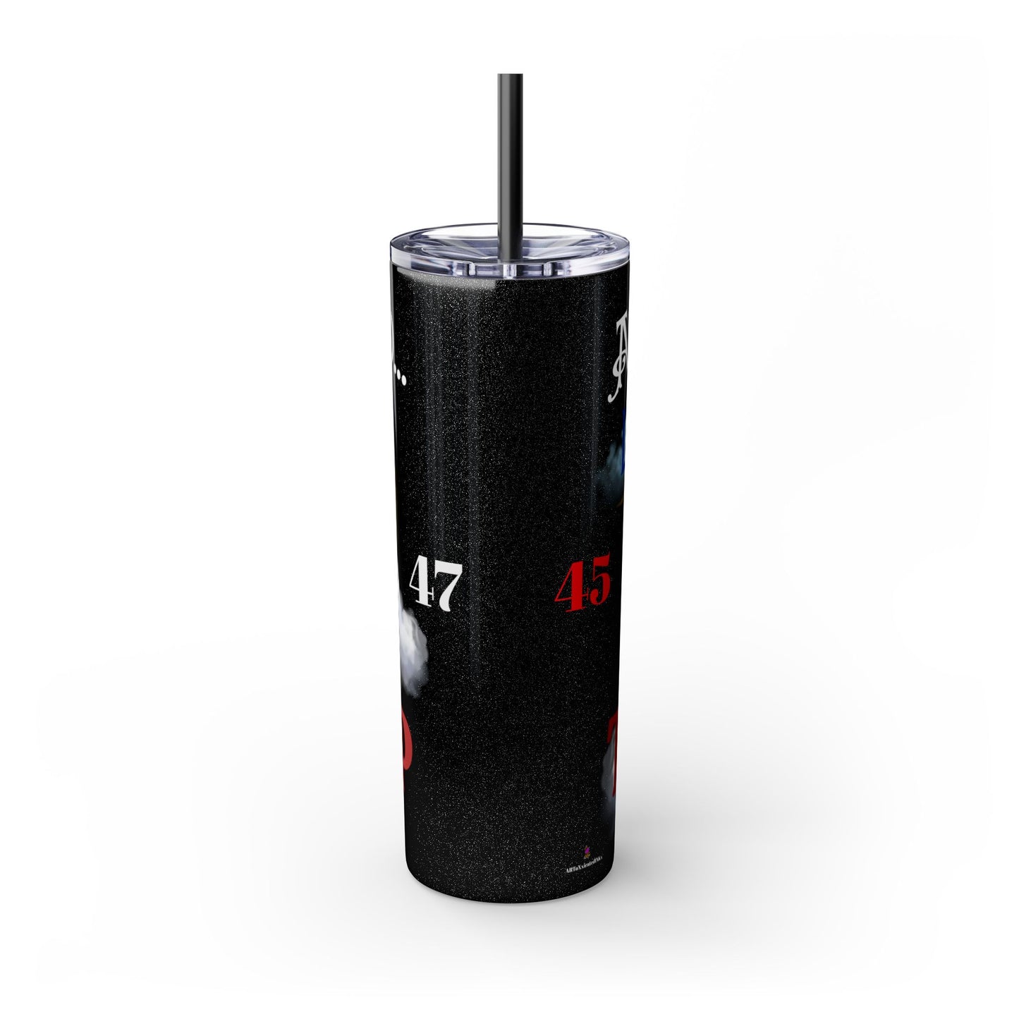 President Donald Trump Fist Pump Tumbler | 2024 Election God Insulated Cup | Freedom Fight Christian American Loving Religion Drink Gift