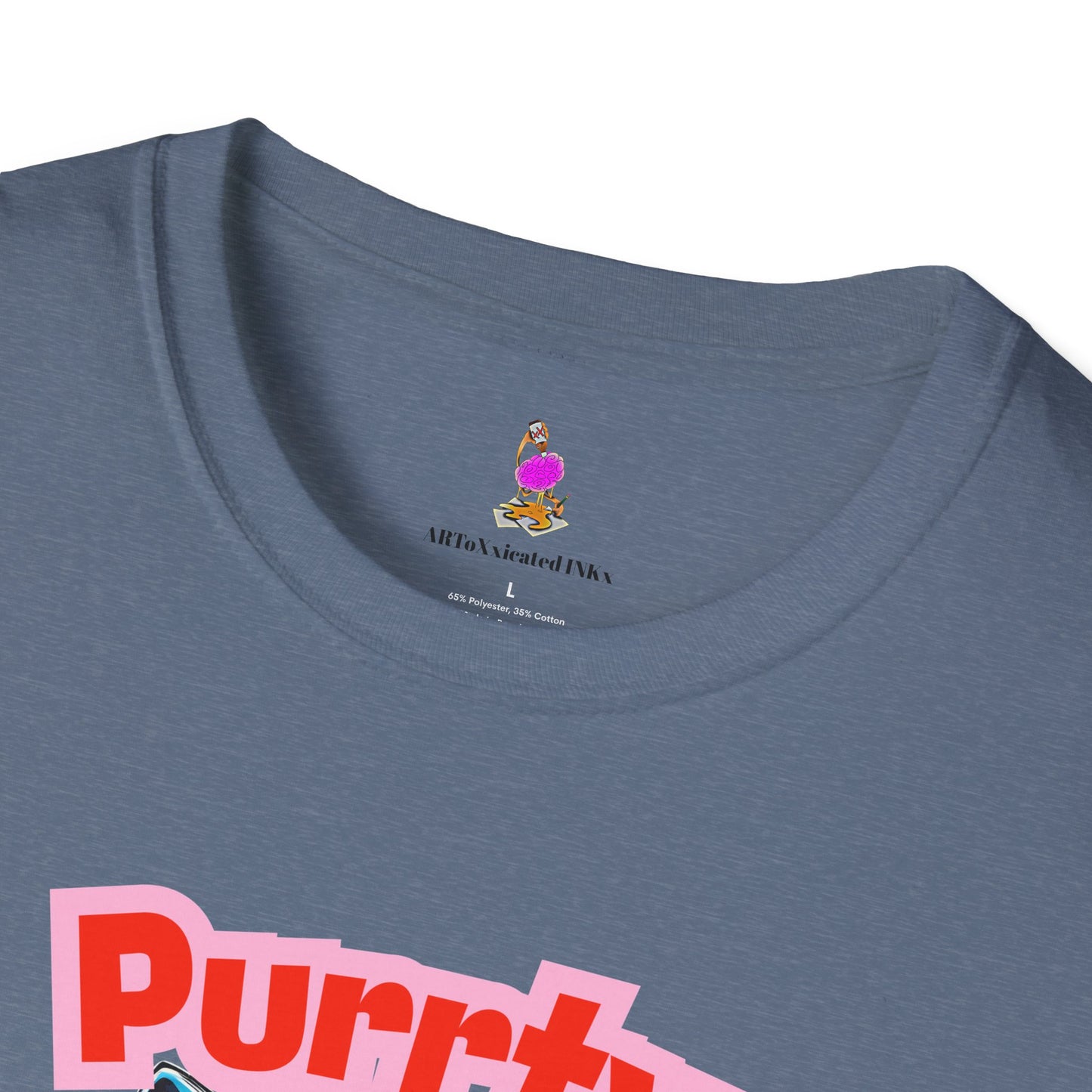 Retro Cat Tshirt, 80s Graphic Tee, Vintage Kitty Shirt, Funny Cat Lover Gift, Purrty 1985 Softstyle Unisex Top