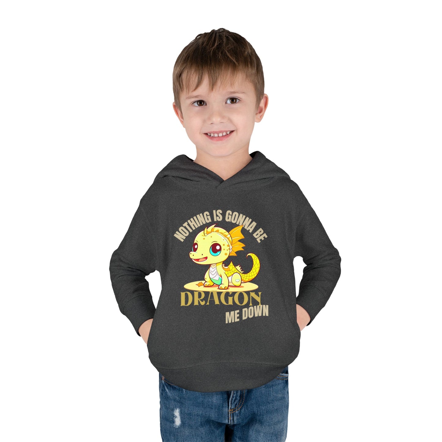Toddler Dragon Hoodie, Boys or Girls Cute Dragon Fleece Pullover