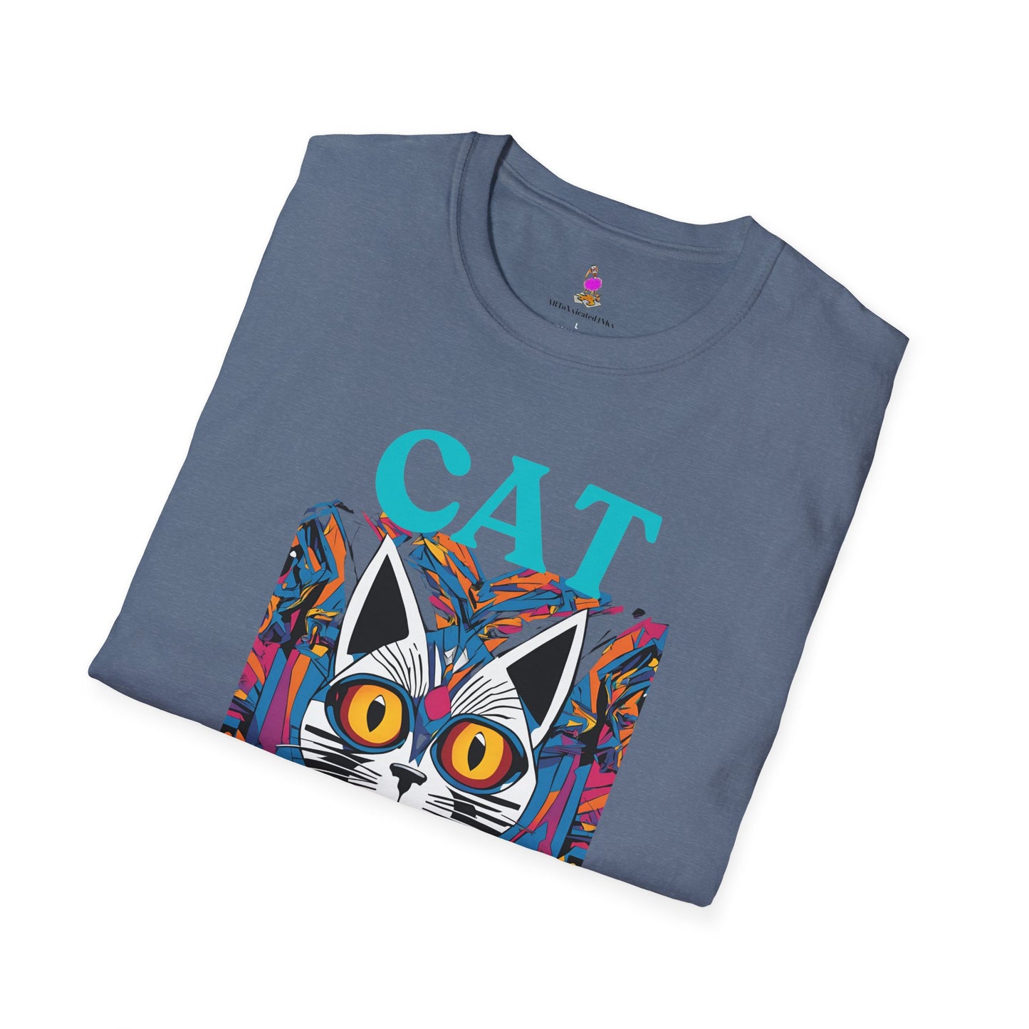 Nostrodamus Spoof Cat 80's Tee, Funny Softstyle Unisex Shirt, Vintage Style Parody Humor Graphic Tshirt, Retro Cat Lover Gift, Nostalgic