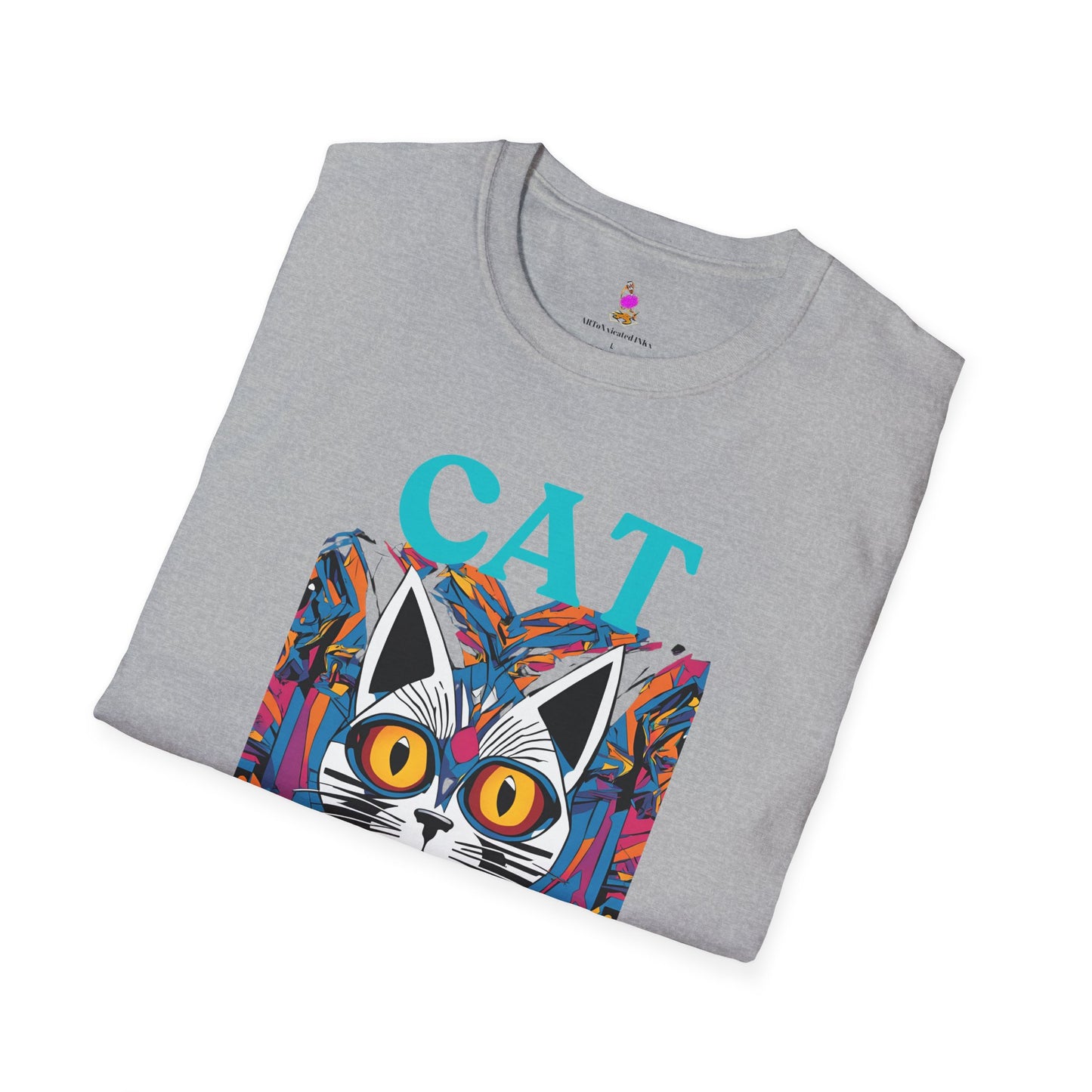 Nostrodamus Spoof Cat 80's Tee, Funny Softstyle Unisex Shirt, Vintage Style Parody Humor Graphic Tshirt, Retro Cat Lover Gift, Nostalgic