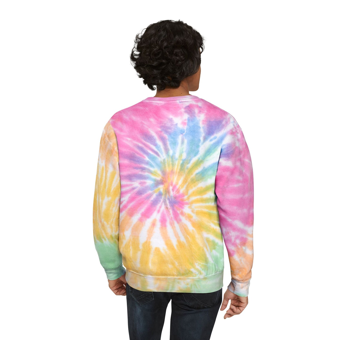 70s Retro Alien Spaceship UFO Sweatshirt | Groovy Far Out of This World Tye Dye Long Sleeve | Trippy Psychedelic Gift | Hippie Sweater Shirt