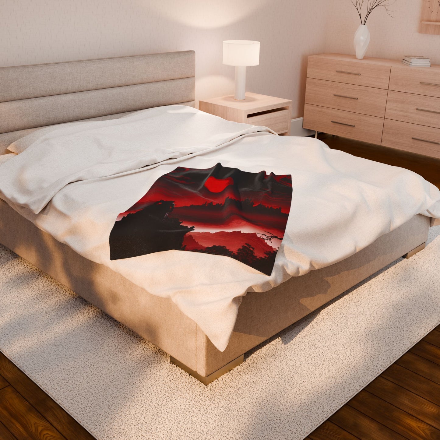 Castlevania Belmont Video Game Blanket | What A Horrible Night to Traverse the Darkness Fleece Throw | Dracula Castle Bed or Couch Cover