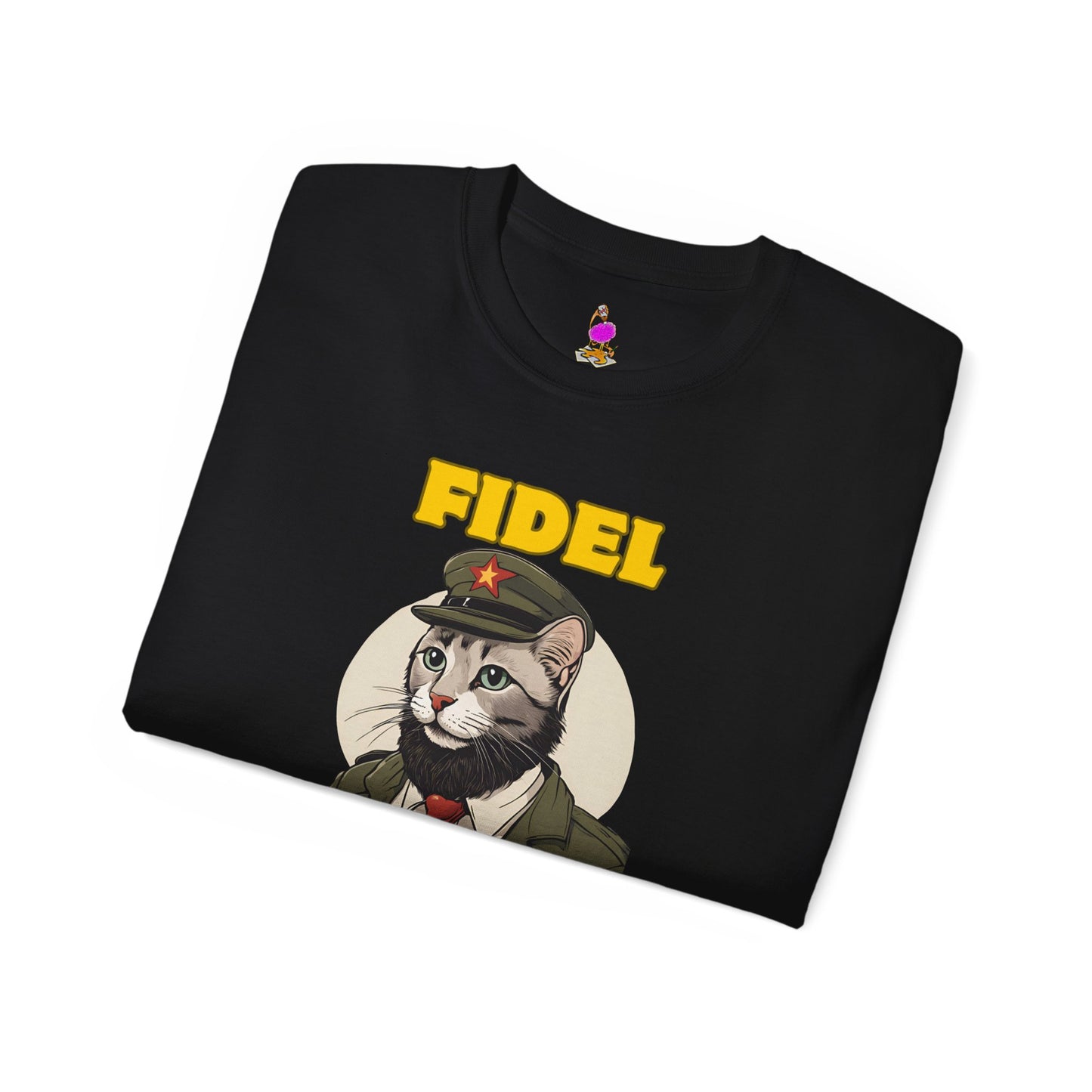 Funny Fidel Catstro Tee, Political Parody Unisex Shirt, Communist Leader Spoof Top, Rebellion Gift, Revolution Wear, Protest Apparel