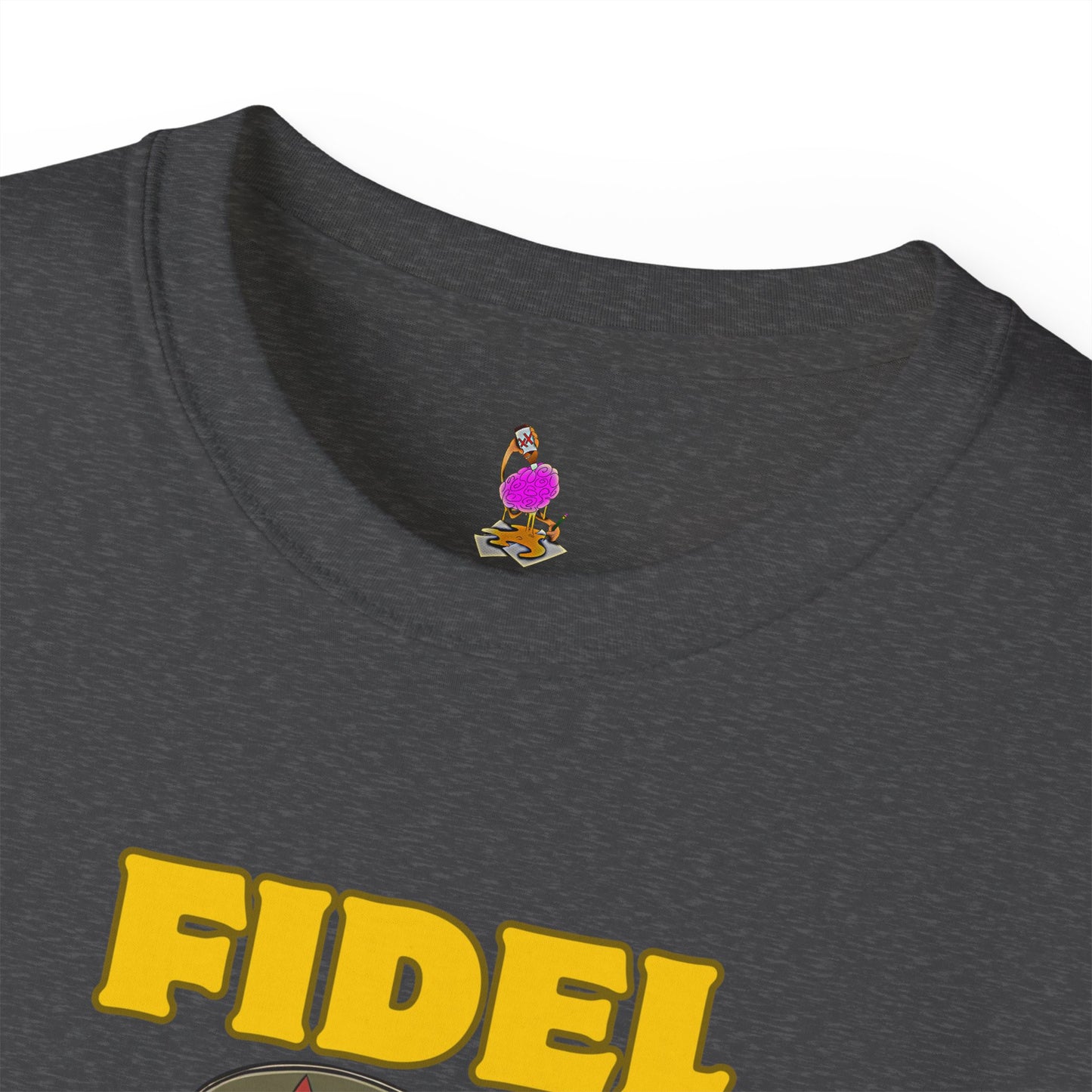 Funny Fidel Catstro Tee, Political Parody Unisex Shirt, Communist Leader Spoof Top, Rebellion Gift, Revolution Wear, Protest Apparel