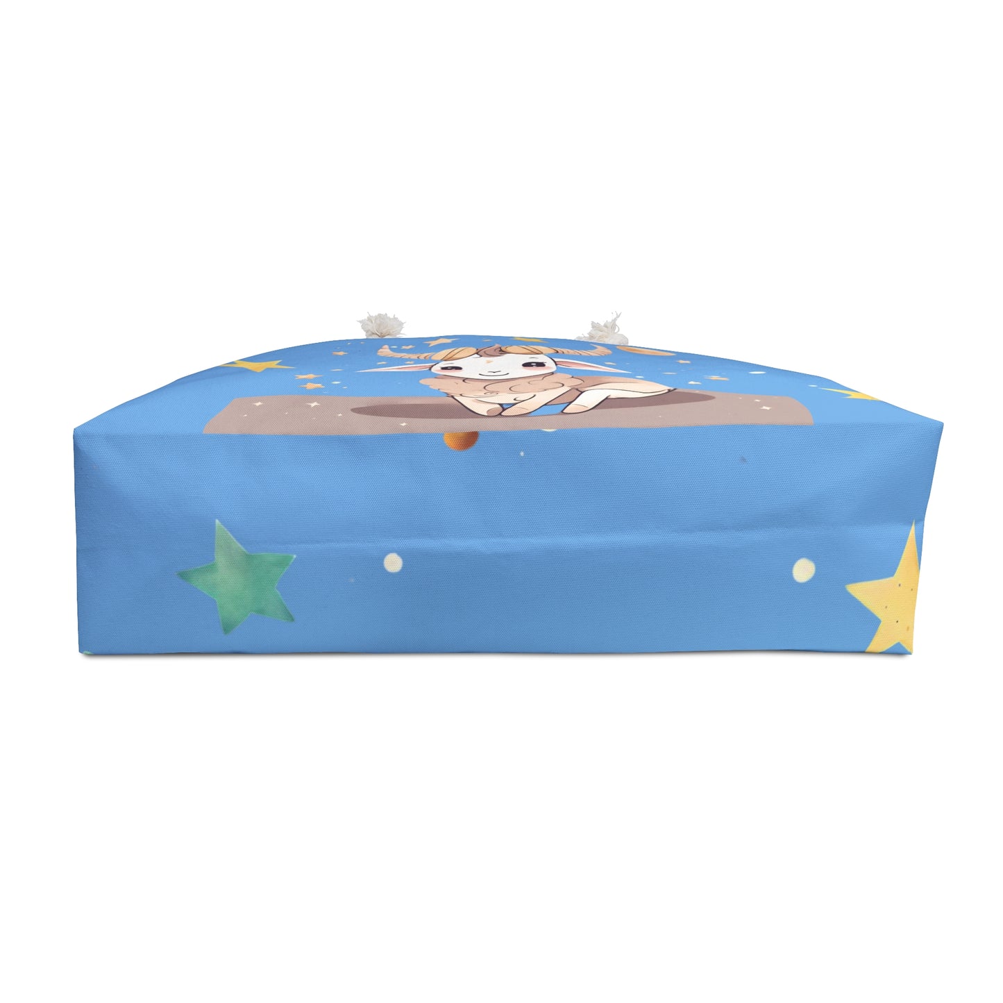 Baby Boy Capricorn Travel Gift Weekender Tote | Grandma's House Infant Weekend Bag | Cute Goat & Starry Diaper, Blankets, Clothes Traveler