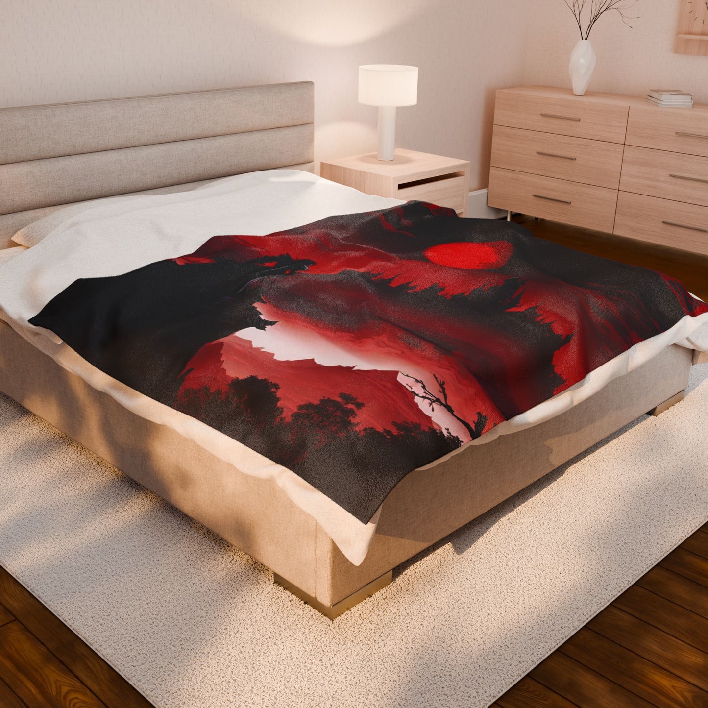 Castlevania Belmont Video Game Blanket | What A Horrible Night to Traverse the Darkness Fleece Throw | Dracula Castle Bed or Couch Cover