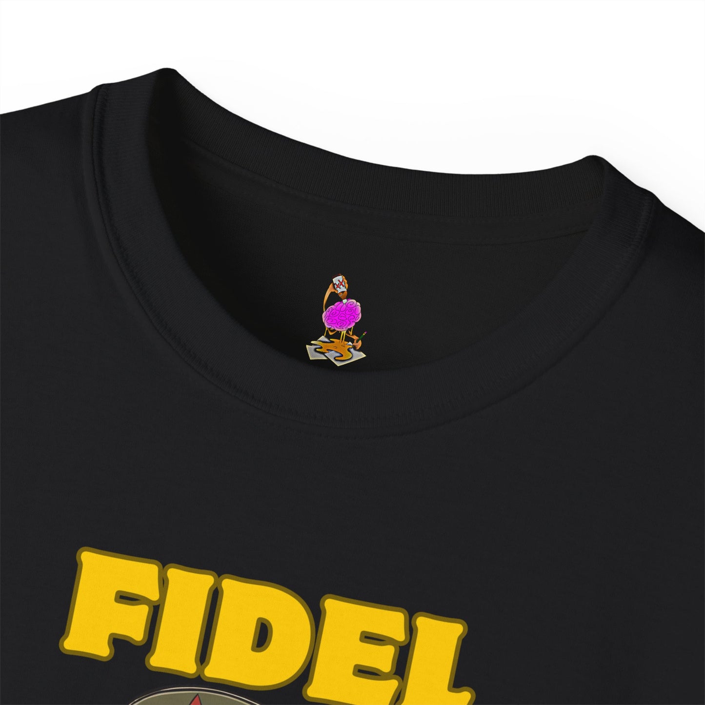 Funny Fidel Catstro Tee, Political Parody Unisex Shirt, Communist Leader Spoof Top, Rebellion Gift, Revolution Wear, Protest Apparel