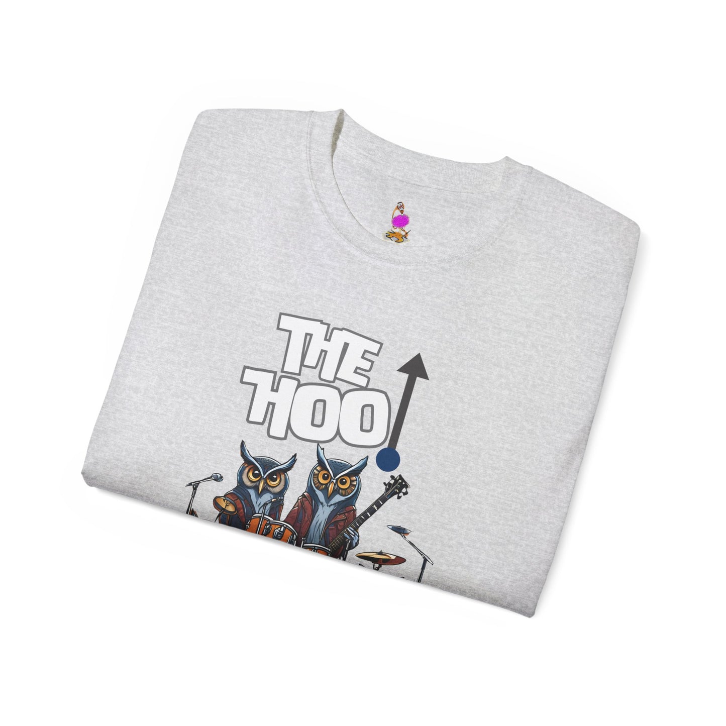 Parody Funny Owl Music Lover Band Tshirt, The Hoo Gift Tee, Unisex Cotton Shirt, Graphic Tee, Novelty Top, Concert Apparel Spoof Wear