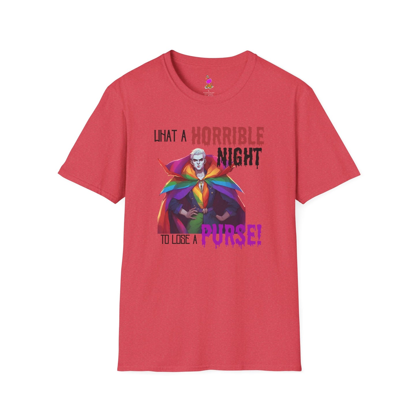 Halloween Castlevania Quote Spoof Shirt | GAY VAMPIRE | Funny Tees | Lesbian Queer Homosexual Drag Pride Tee | LGBTQ Mens Womens Tshirt