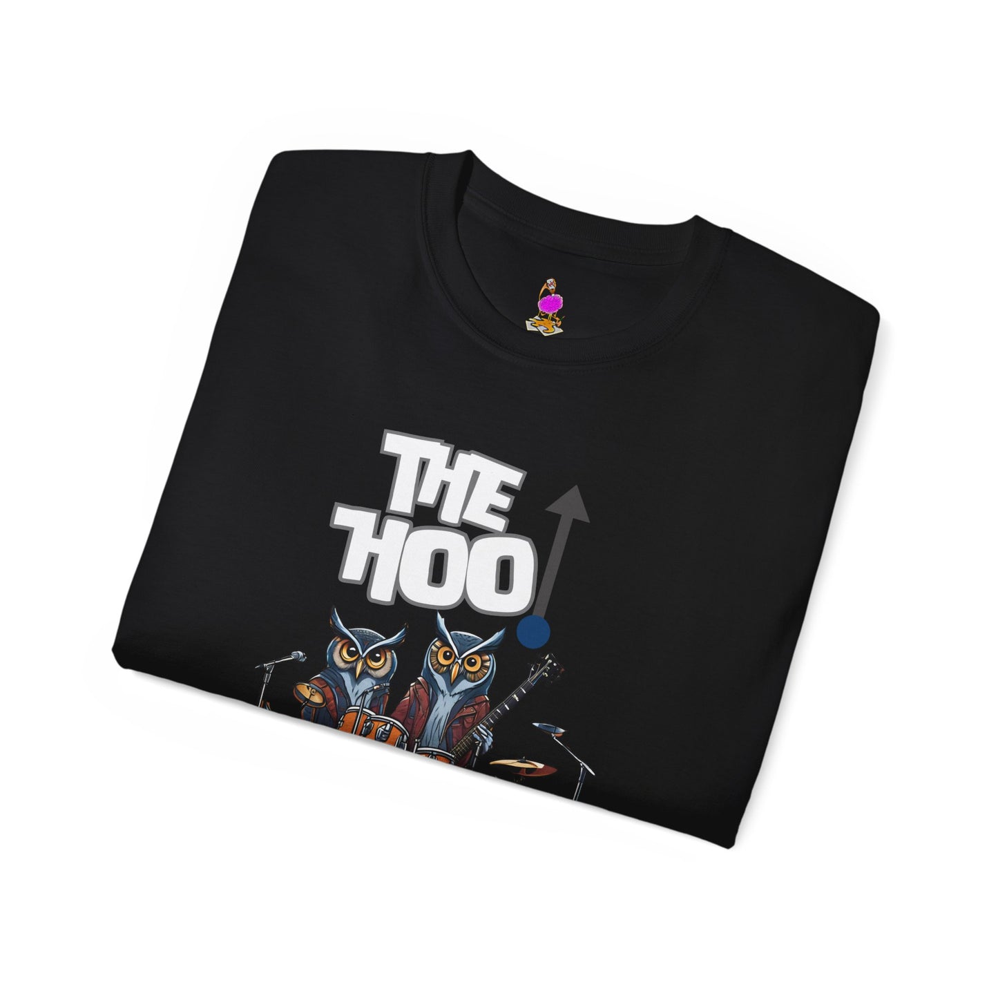 Parody Funny Owl Music Lover Band Tshirt, The Hoo Gift Tee, Unisex Cotton Shirt, Graphic Tee, Novelty Top, Concert Apparel Spoof Wear