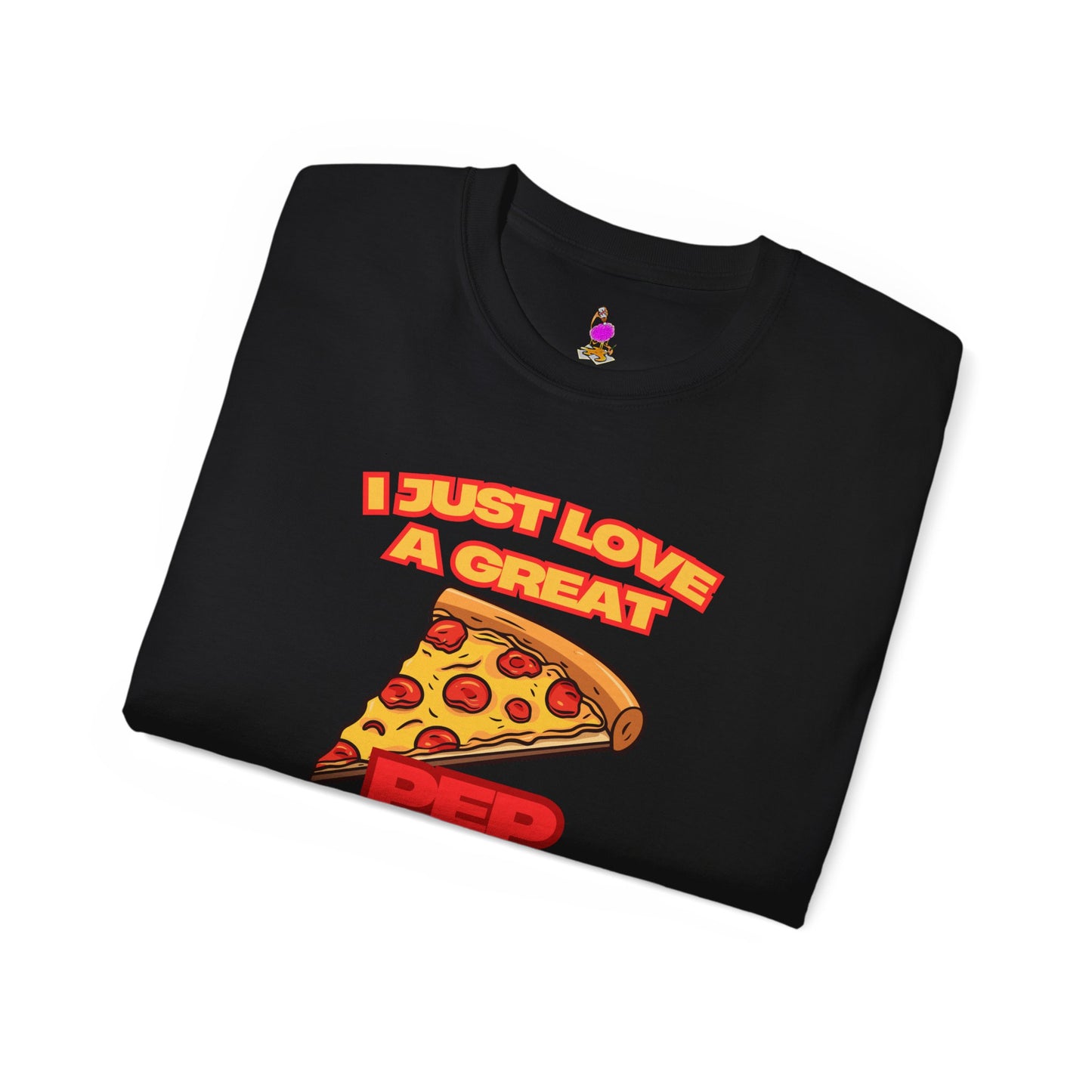Pizza Lover Unisex T-Shirt, Funny Pepperoni Pizza Tee, Foodie Graphic Shirt, Gift for Pizza Fans, Humorous Pizza Slice Top