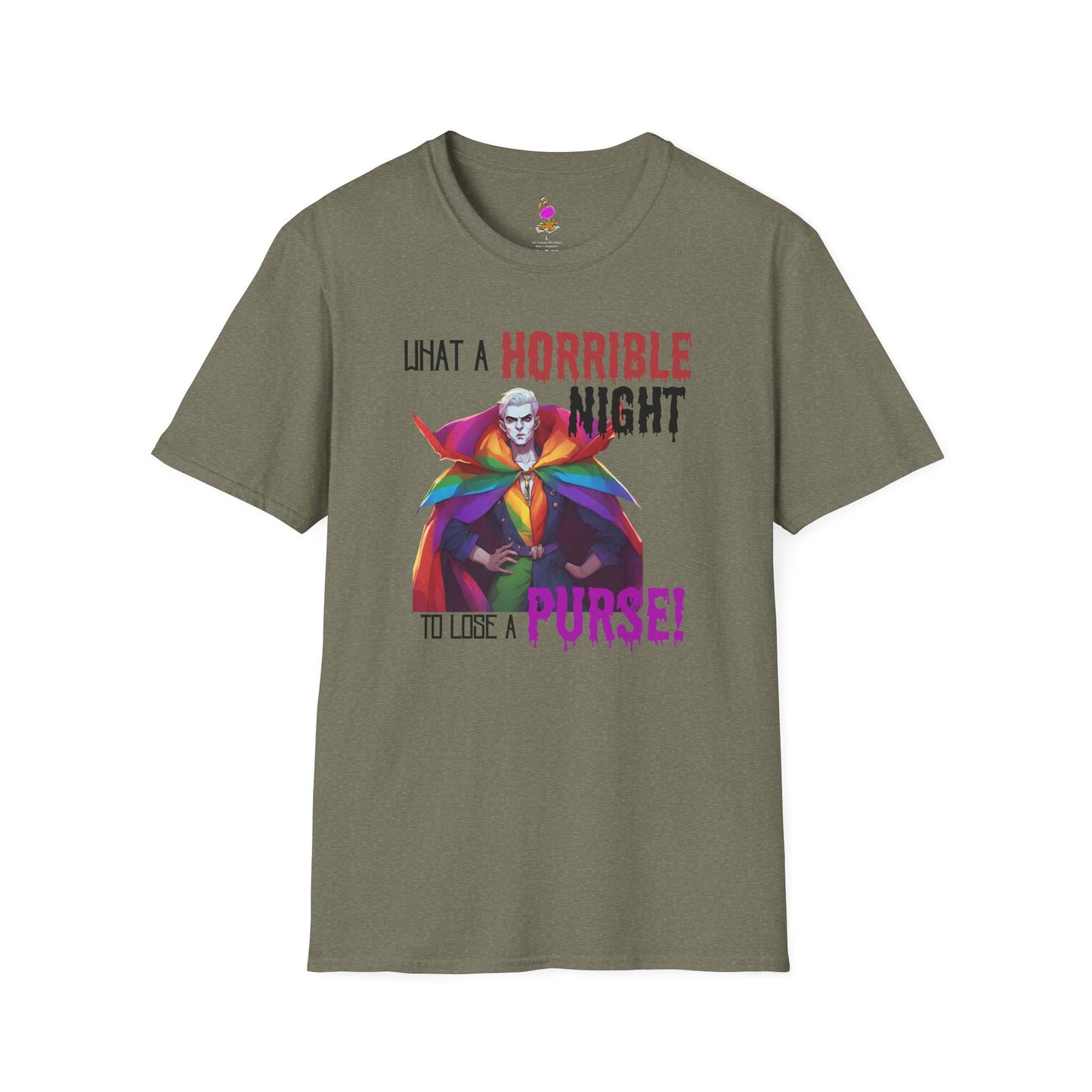 Halloween Castlevania Quote Spoof Shirt | GAY VAMPIRE | Funny Tees | Lesbian Queer Homosexual Drag Pride Tee | LGBTQ Mens Womens Tshirt