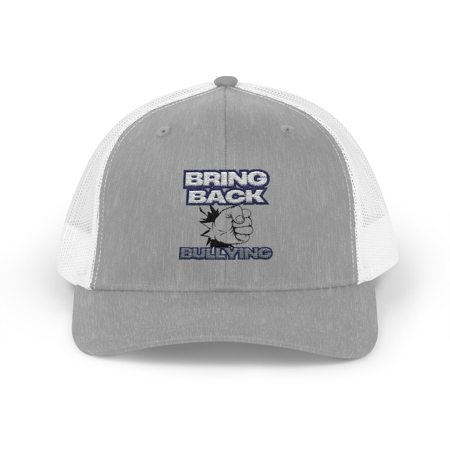 Bringing Back Bullying Snapback Trucker Cap, Adjustable Casual Hat, Anti-Bullying Awareness Gift, Unisex Cap for Teens, Summer Style
