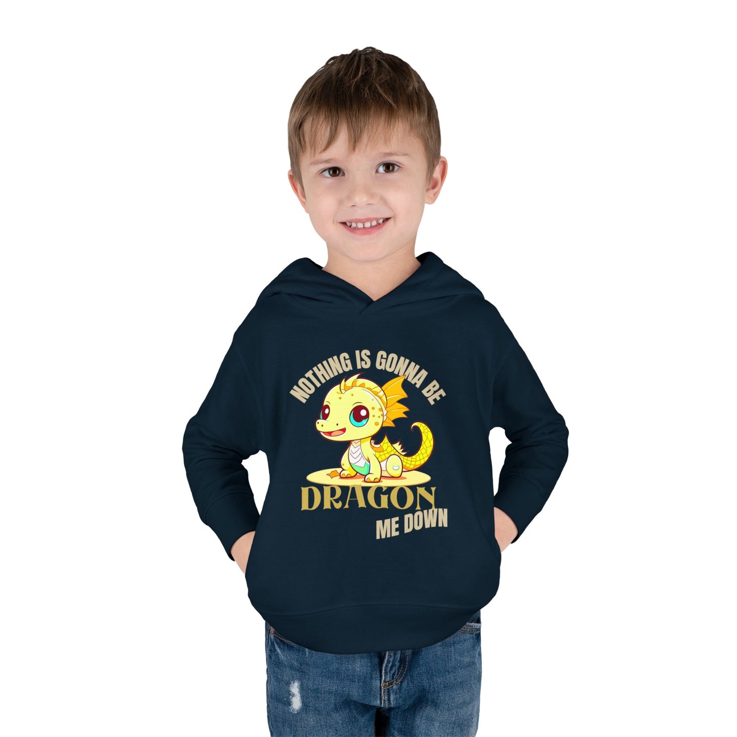 Toddler Dragon Hoodie, Boys or Girls Cute Dragon Fleece Pullover