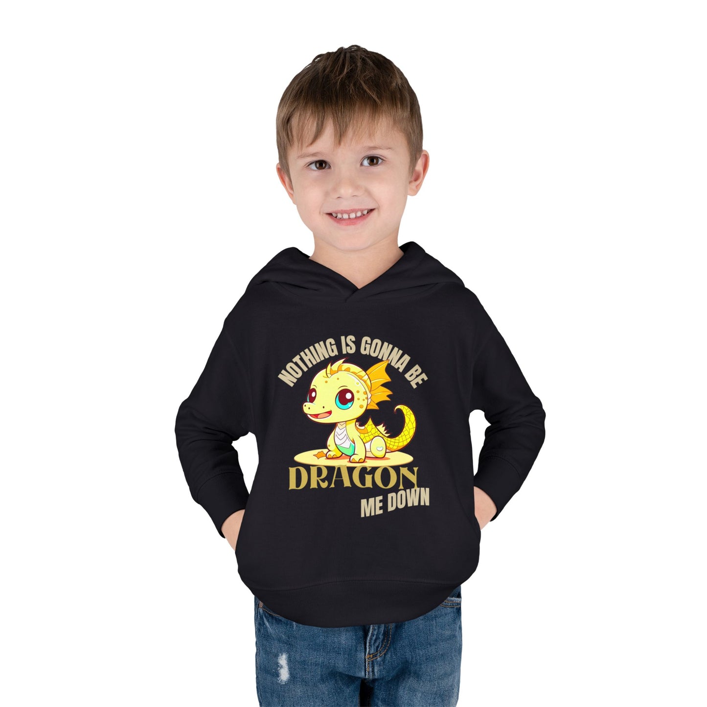 Toddler Dragon Hoodie, Boys or Girls Cute Dragon Fleece Pullover