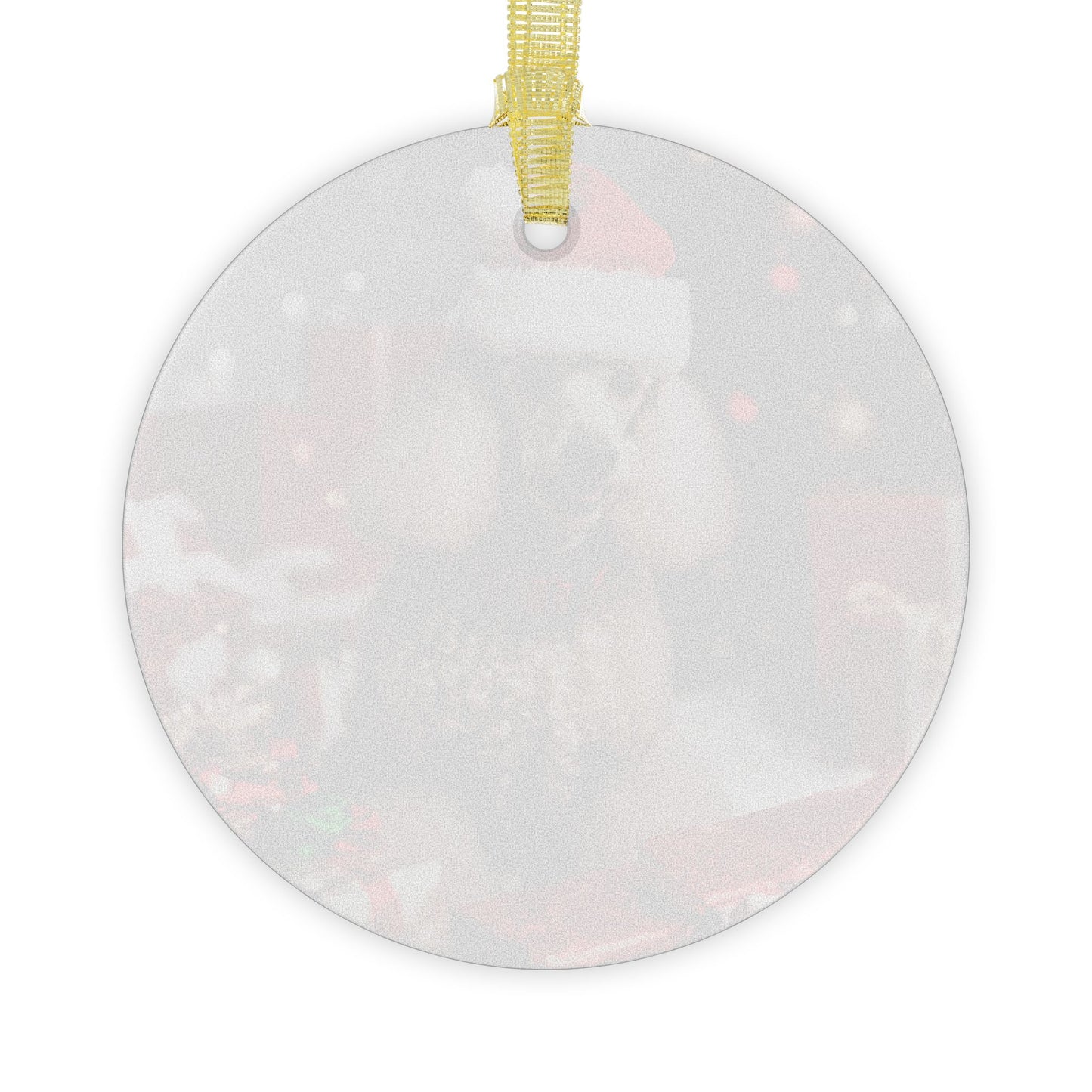 Poodle Christmas Ornament, Holiday Tree Decoration, Adorable Dog Ornament, Dog Lovers Gift, Round Glass Keepsake, Pet Xmas Collectible