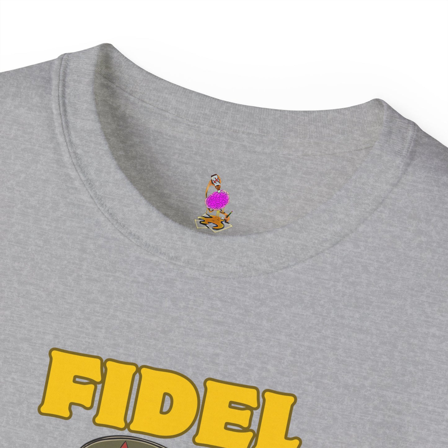 Funny Fidel Catstro Tee, Political Parody Unisex Shirt, Communist Leader Spoof Top, Rebellion Gift, Revolution Wear, Protest Apparel