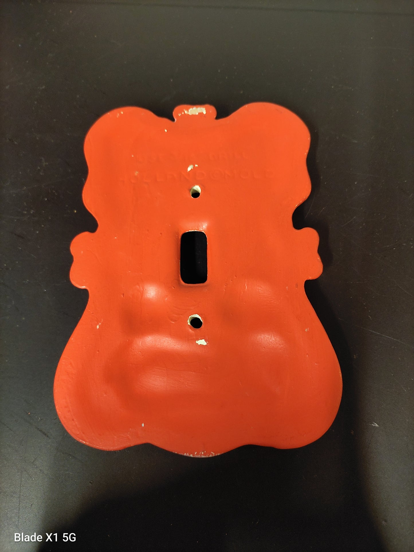 Raggedy Ann & Andy Vintage Ceramic Light Switch Cover