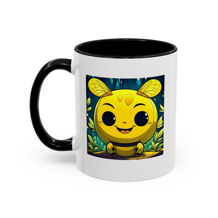 Cute Coffee Cup Buzz Bee Mug Cartoon Mug Anime Buzzing Coffee Mug 11 oz.