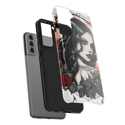 VAMPIRESS UNDER THE BLOOD MOON Phone Case