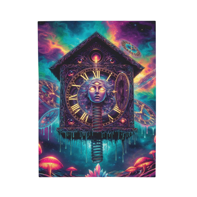 PSYCHEDELIC DIVINE TIME MANIPULATOR Trippy Blanket