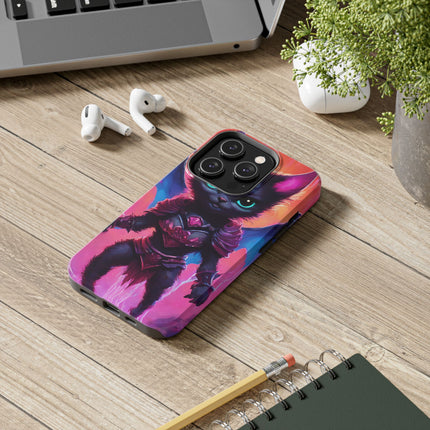 ELECTRIFIED HYBRID BAT CAT Phone Case