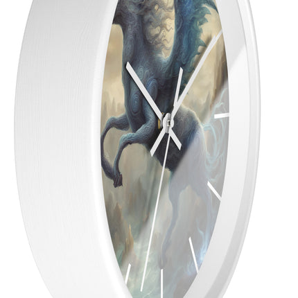 MAJESTIC MYTHS ELECTRIC FUSED PEGASUS Wall Clock