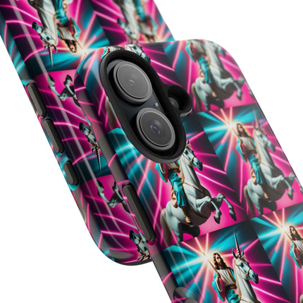 JESUS RIDES AGAIN Phone Case