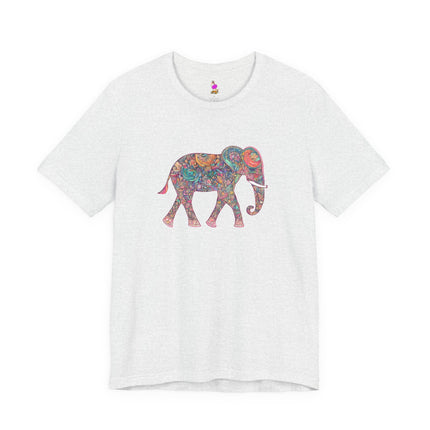 PATTERN ELEPHANT T-Shirt - Beautiful Decorative Animal Art Tee