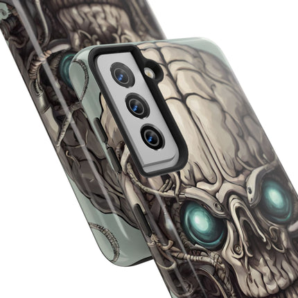 ALIEN IRON TENTACLED SKULL Phone Case