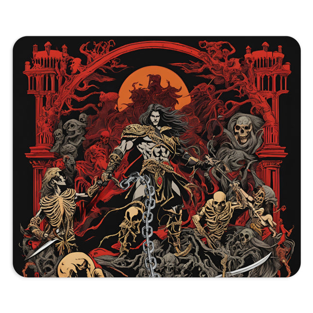 SURROUNDED BY THE EVILS OF DARKNESS Video Game Inspired Mouse Pad