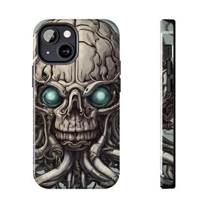 ALIEN IRON TENTACLED SKULL Phone Case