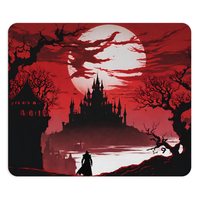 THE MOON ITSELF CAN DEVOUR THE NIGHT Video Game Inspired Mouse Pad