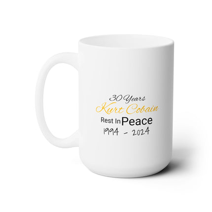 GRUNGE ROCK 30th Anniversary 2024 R.I.P. Remembrance Memorial Coffee Mug