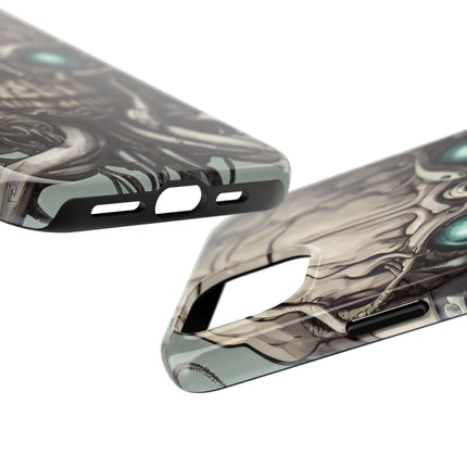 ALIEN IRON TENTACLED SKULL Phone Case