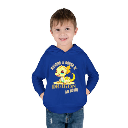 NOTHING IS GONNA BE DRAGON ME DOWN Toddler Hoodie - Boys or Girls Cute Dragon Fleece Pullover
