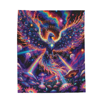 PHOENIX KING Psychedelic Blanket