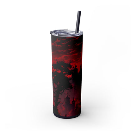 BLOODSHED & DEATH CURSE THE TOWN OF MADNESS - Video Game Inspired Insulated Tumbler