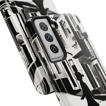 VINTAGE CITY CAT ALLEY WAY Phone Case