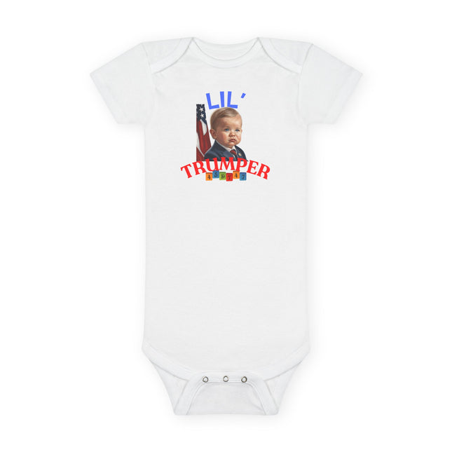Baby Onesie, Lil Trumper President Trump Supporter Baby Onesie, Trump Baby Outfit, Political Supporter Onesie, Patriotic Baby Clothes,