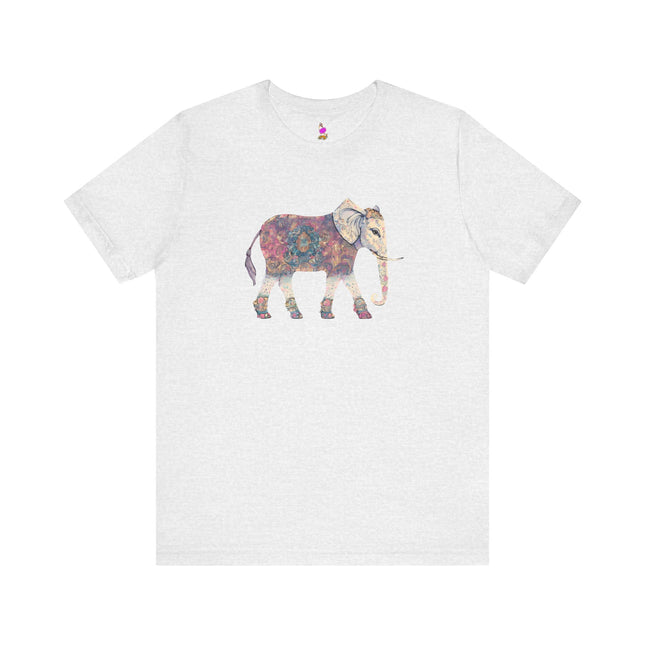 80's WORKOUT FASHIONISTA Elephant T-Shirt - Funny Retro Fitness Animal Tee