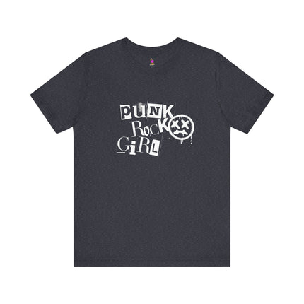 PUNK ROCK GIRL T-Shirt - Rebellious Music Alternative Fashion Tee