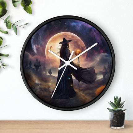 WICCAN MOON Wall Clock