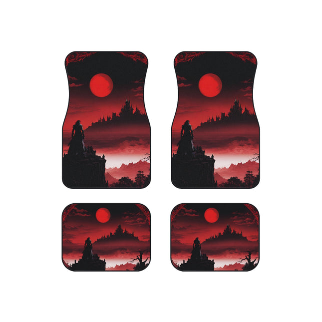 WHAT A HORRIBLE NIGHT TO TRAVERSE THE DARKNESS Video Game Inspired Car Mats