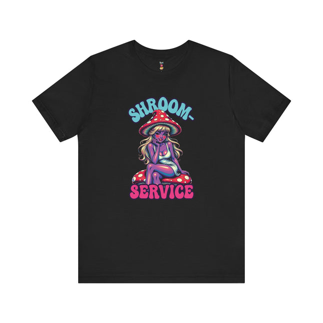 SHROOM SERVICE T-Shirt Provocative Seductive Sexy Cartoon Tee