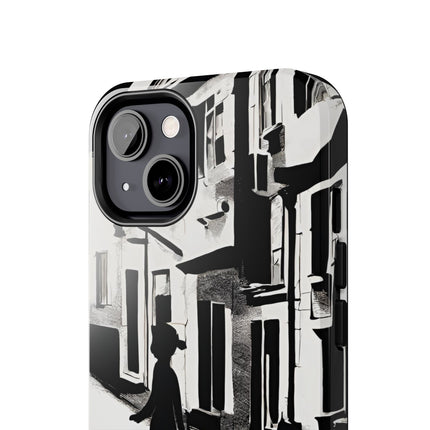 VINTAGE CITY CAT ALLEY WAY Phone Case